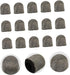 40 Pcs Stylus Cloth Tip Touchscreen Pen Tips - Replacement Caps for Pencil Capacitive Stylus Cap Stylus Pen Cap