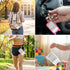 shuielai 4PCS 45ml, Backpack Silicone Hand Sanitizer Spray Cases Compatible with Touchland Protective Anti-Slip Cover