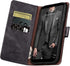 SUANPOT Leather Wallet Case for Samsung Galaxy S9 5.8" (Non S9+) - RFID Blocking Credit Card Holder, Shockproof Flip