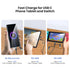 PD 60W USB C Multi Fast Charging Cable, 5-in-1 Nylon Braided Cord for Laptop/Tablet/Phone, 3A