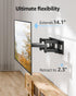 MOUNTUP 32-65 inch Screen/LED/4K 16 400X400mm, 99lbs EconoMe TV Wall Mount for Most Flat TVs, TV Mount with Swivel