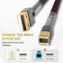 2.0 6.56ft 2m Tertullus HiFi Audiophile USB Cable USB Cable A to B High End Type A Male to Type B Male HiFi Data