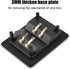 Speaker Terminal Connector, 4 Pure Copper Plated Wiring Terminal Box with 4 Mounting Holes