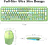 MOFii Wireless Keyboard and Mouse Combo, Full Size Keyboard, 2.4GHz USB Connection, Cute Wireless Mouse