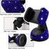 Bling Car Phone Holder, 360 Degree Adjustable Crystal Mount for Dashboard, Air Vent, Windshield (Royal Blue)