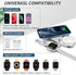 3 in 1 Detachable Magnetic Wireless Charger, 15W Fast Charging Station for iPhone 13/12, Foldable Stand for iWatch
