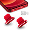 2 Pack Anti Dust Plugs for iPhone, 8 Pin Dust Cover with Mini Storage Box for Charging Port
