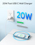 Magnetic Wireless Charger for iPhone 15/14, 20W PD USB C Charger, 2 Pack SMOONFACE Compatible with Magsafe for iPhone