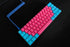 ASCENY Coiled & Double-Sleeved Mechanical Keyboard Cable for Type-C Mechanical Keyboards (Blue)