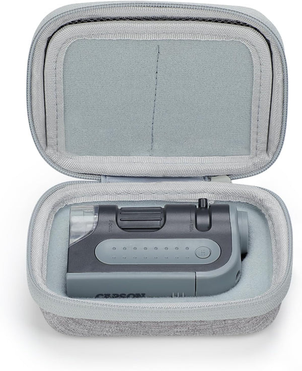 Hard Travel Case for Carson MicroBrite Plus 60x-120x LED Lighted Pocket Microscope (MM-300)