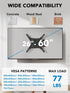 Pipishell Full Motion TV Wall Mount for 26-60 inch TVs, Swivel Tilt Extension, Holds up to 77 lbs