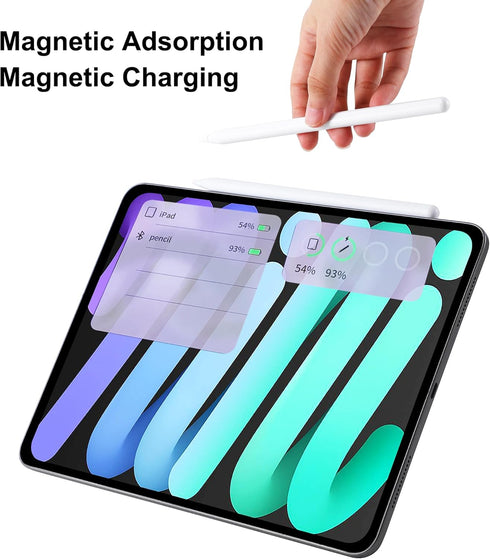 Stylus Pen for iPad, Apple Pencil 2nd Generation with Magnetic Wireless Charging for iPad Air 5th/4th Gen, Pro 12.9 &
