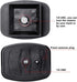 2 Pieces Tripod Quick Release Plate QB-4W (43 x 43 mm/1.7 x 1.7 Inch) Adapter Mount for Tripods and Cameras