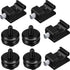 Weewooday 8 Pack Hot Shoe Adapter Kit, 1/4"-20 Cold Shoe Mount & Flash