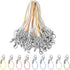 Frienda 200 Pcs Phone Charms Strap Kit, Cell Phone Split Ring Strap,