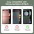 VEGO for Galaxy Z Flip 5 Case, Samsung Z Flip 5 case with Screen Protector & Hinge Protection, 360° Ring Kickstand, Full Body Protective Cover Case for Samsung Flip 5 2023 - Navy Blue