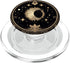 Mysterious Sun and Moon Celestial Phases Gothic Pattern PopSockets MagSafe PopGrip for iPhone