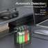 Meyin 15W 8 Rechargeable AA Batteries Charger, Fast Charger for AA Lithium & NiMH Batteries, Individual Fast Charging