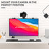 HumanCentric DSLR Monitor Mount, Camera Shelf for Desk, Light Webcam and Microphone Shelf for Monitor Arm