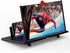 12" Screen Magnifier - 3D HD Mobile Phone Projector Screen for Movies, Videos, Gaming (Black, 12inch)