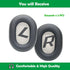 Professional Replacement Earpads for Plantronics BackBeat Pro 2/Voyager 8200 UC Wireless Headphones, Soft Protein