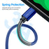 USB Type C Cable 10ft, USB A 2.0 to USB-C 3 Pack Fast Charger Extra Long Durable TPE Cord Compatible with Samsung Galaxy S10 S9 S8 Plus Note 9 8,A10/A20/A51 -Navy