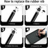 Larrel 30 0.2'' 0.28'' Pcs Silicone Tablet Pen Nibs, & No Scratches Stylus Pen Tips Soft Surface Pens Tips Replacement