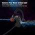 Bluetooth Wireless Headphones, 16H Playtime Earbuds with Mic, IPX7 Waterproof Sports Sound Isolation Headsets
