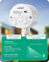 EDISHINE 180-Degree 120V 60 3 Motion Sensor, Replacement Motion Detector for Security Floodlights, Adjustable Time