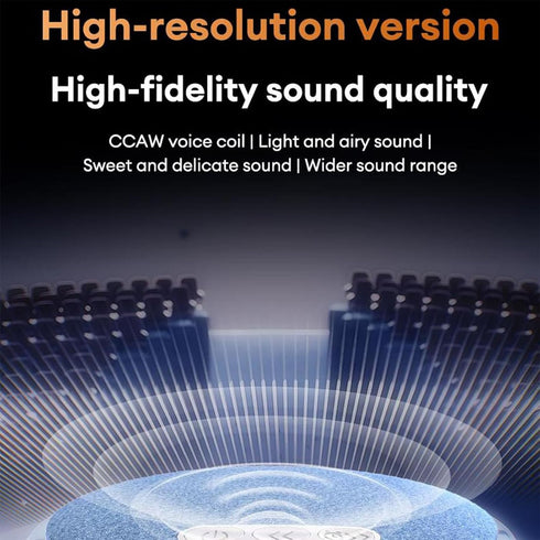Siezrk (Mix-3) Bluetooth Pillow Speaker, Ultra-Thin Bluetooth Sleep Aid Speaker with Timer, Private Sleep Headphones