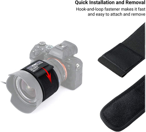 USB Lens Dew Heater Strip with Temperature Regulator for DSLR, Telescopes, Camera Lens, Eyepieces 80mm-110mm