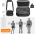 4L TARION Compact Camera Messenger Bag - Small DSLR Crossbody Sling Case with Tripod Straps Waterproof Raincover
