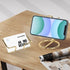 CREECHWA Gold Desk Accessories, Electroplated Metal Phone Holder and Bussiness Card Stand, Cute Office Supplies