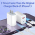 Fast Charging Block, USB C Charger Block Compatible for Charger for Watch Se, 20W USB C Wall Charger Block Cube Brick