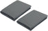 uxcell 2pcs Grey Speaker Mesh Grill Cloth, Stereo Box Fabric Dustproof Cloth 40" x 63"