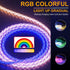 LED iPhone Fast Charger, 3ft RGB Light Up MFi Type C to Lightning Cable for iPhone 14 13 12 11 Pro Max and More