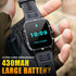 Military Smart Watch for Men, 3ATM Waterproof, 2.0'' Big Screen Tactical Smartwatch, 430mAh Fitness Tracker with Heart