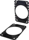 Scosche Universal 4" x 6'' to 4" Speaker Adapters for Select Import and Domestic Vehicles (1 Pair)
