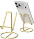 HZZADZXW Metal Cell Phone Stand for Desk, Cute One-Piece Phone Holder, Stable Desktop
