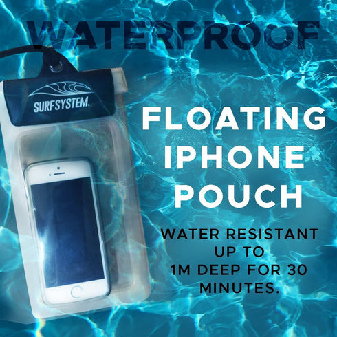 Floating Waterproof Pouch Case with IPX8 + Lanyard for iPhone, Samsung Galaxy, Pro Max, Smartphone Dry Bag