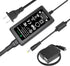 Gonine DMW-DCC8 DMW-AC8 Camera AC Power Supply Adapter Dummy Battery Charger Kit for Panasonic DMC-FZ200, GX8, G85