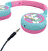 Lexibook Unicorn 2-in-1 Bluetooth Headphones for Kids, Stereo Wireless Wired, Foldable, Adjustable, Pink