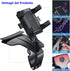 Car Phone Holder, Multifunction Car Dashboard Holder Rearview Mirror with 360° Adjustable Spring Clip, Suitable for 3