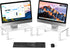 Bracwiser Monitor Stand Riser,3 Level Height Adjustable Desktop monitor stand for Computer,