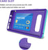 Jeylly Galaxy Note 8 Case - Slim Hybrid Impact Rugged Soft TPU & Hard PC Bumper, Shockproof Cover (Purple)