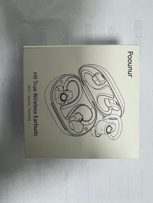 Wireless Earbuds, 2023 Bluetooth Headphones 5.3 Sport, 50H Earbuds with Earhooks, Deep Bass Stereo Noise Cancelling.