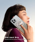 SuydanBox 16/15/14/13/12 Magnetic Phone Grip, Removable Loop Grip with Soft Finger Strap, Silicone Phone Ring Holder