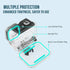 SHOOT 60M/196FT Waterproof Case Kit for Gopro Hero 12/11/10/9 Black, Diving Protective Housing Shell with Screen