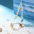 Beaded Camera Wrist Strap Cute Digital Camera Charm Lanyard Phone Charms Strap Beaded Camera Chain for Phone Bag