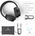 AMORNO Over Ear Bluetooth Headphones, HiFi Stereo, 68H Playtime, Foldable, Lightweight, Mic for Cellphone/PC/Office